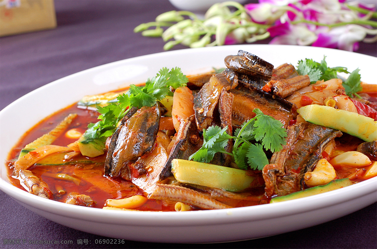 黄瓜烧鳝鱼 美食 传统美食 餐饮美食 高清菜谱用图