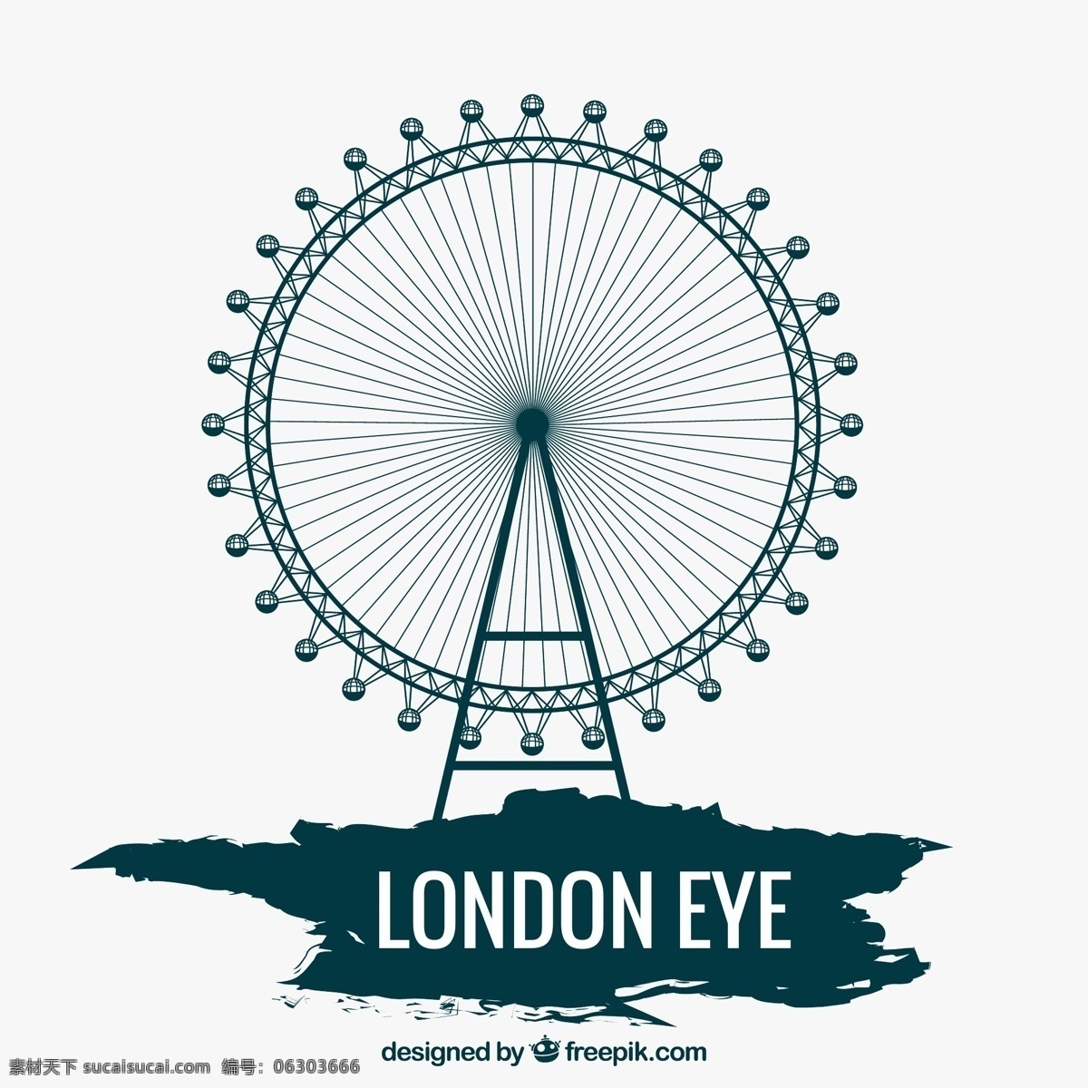 摩天轮 英国 观景摩天轮 伦敦 地标 伦敦眼 伦敦地标