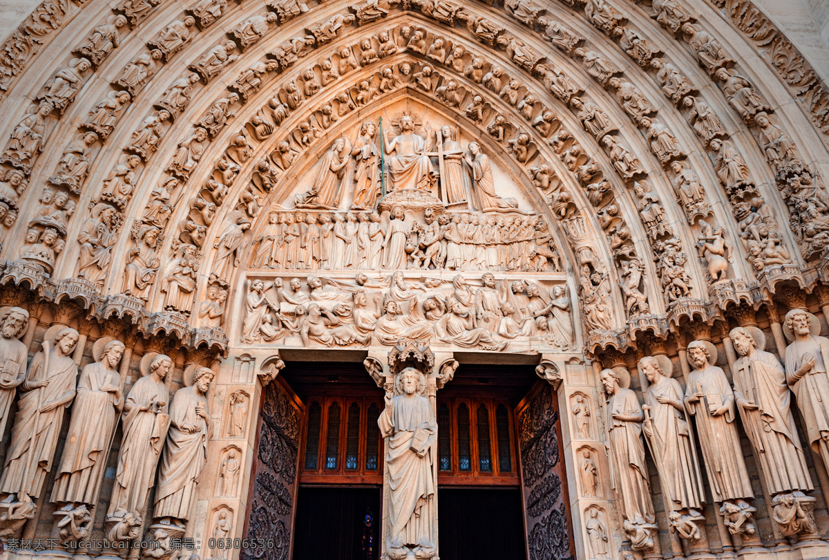 法国 巴黎圣母院 外观 巴黎 著名旅游景点 法国印象 法国旅游 国外旅游 自然景观 建筑景观