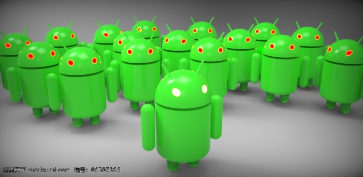 安卓 机器人 os android 手机 ipt 绿色