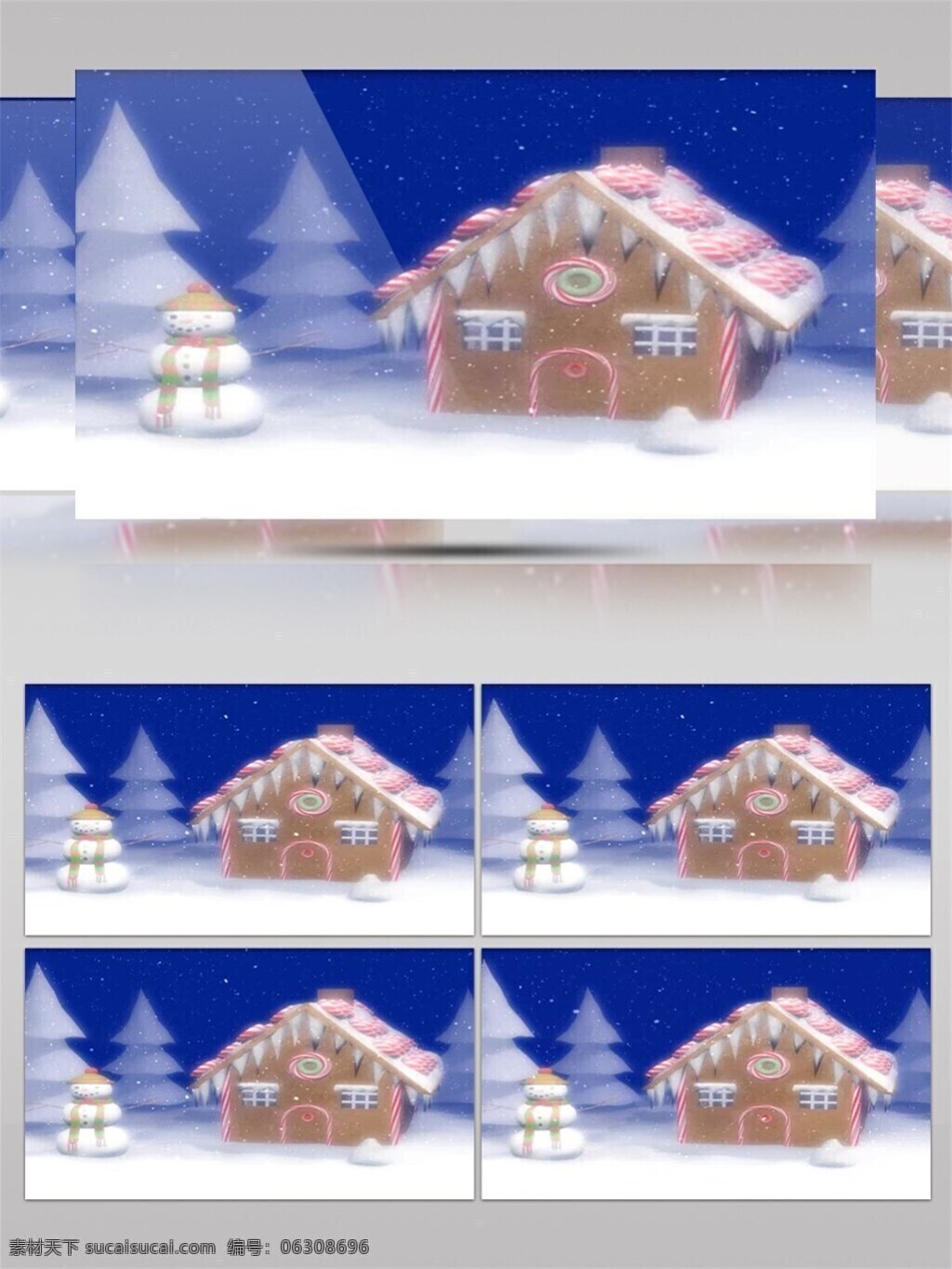 小 屋子 圣诞节 视频 节日壁纸 节日 特效 圣诞节庆祝 圣诞节小屋 雪夜景色