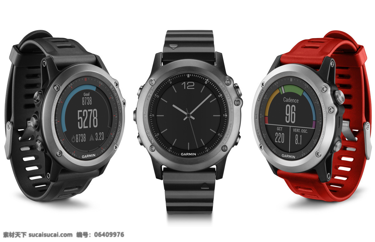 手表 男性 电子表 外国品牌 garmin 黑色 红色 珠宝首饰 生活百科 生活素材