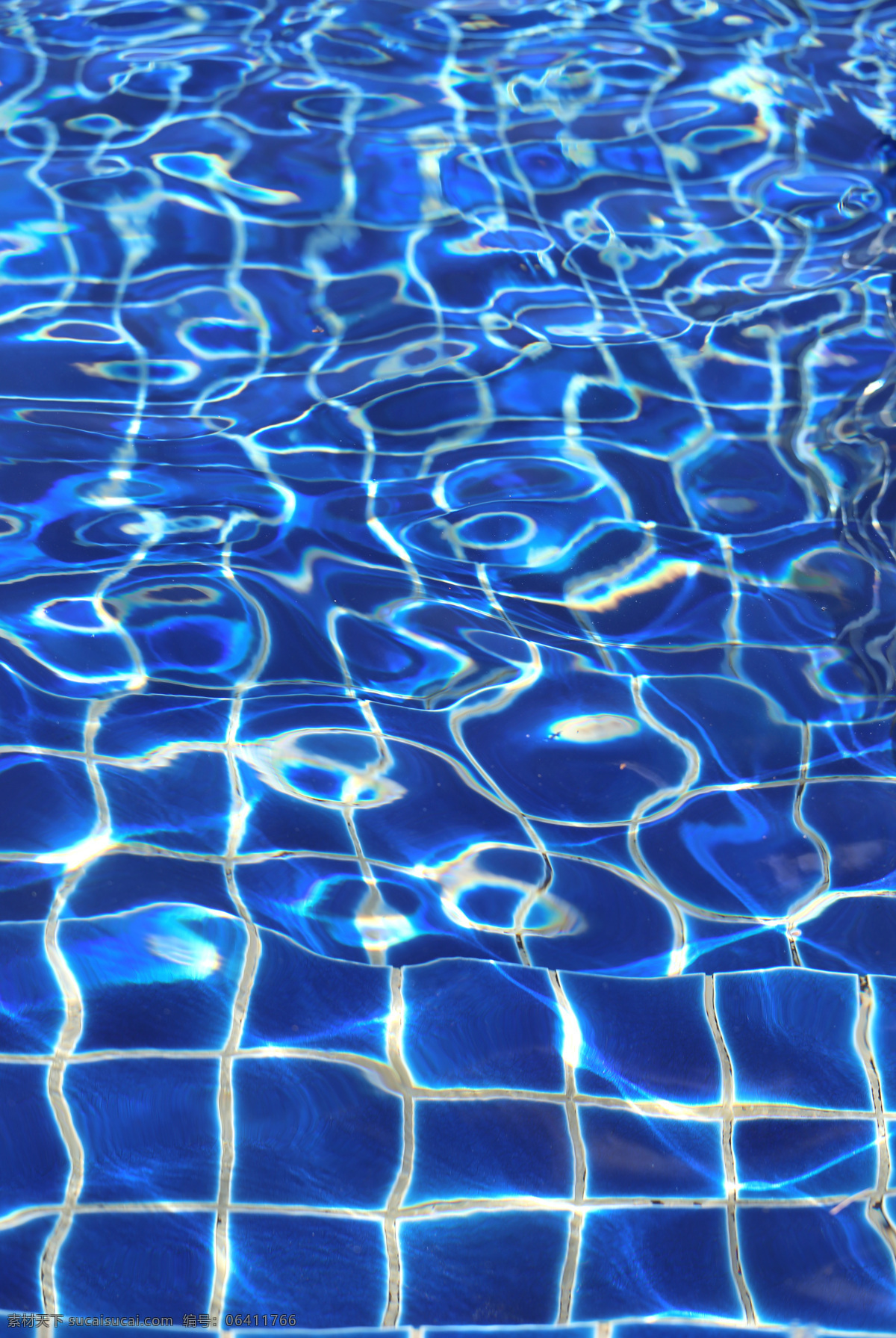 蓝色 泳池 水面 背景 水波 波纹 水图片 生活百科