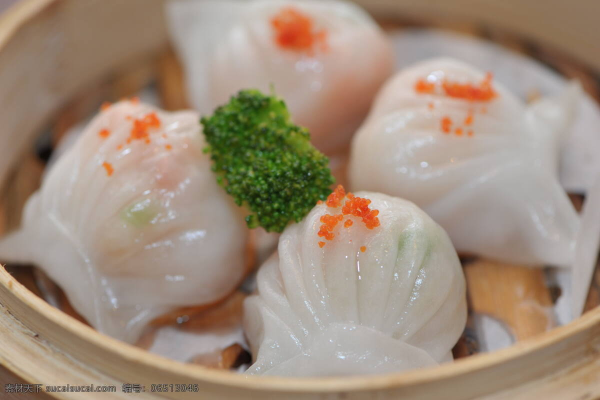 蟹黄虾饺 美味 虾饺 蟹黄 清蒸 面点 餐饮美食 传统美食