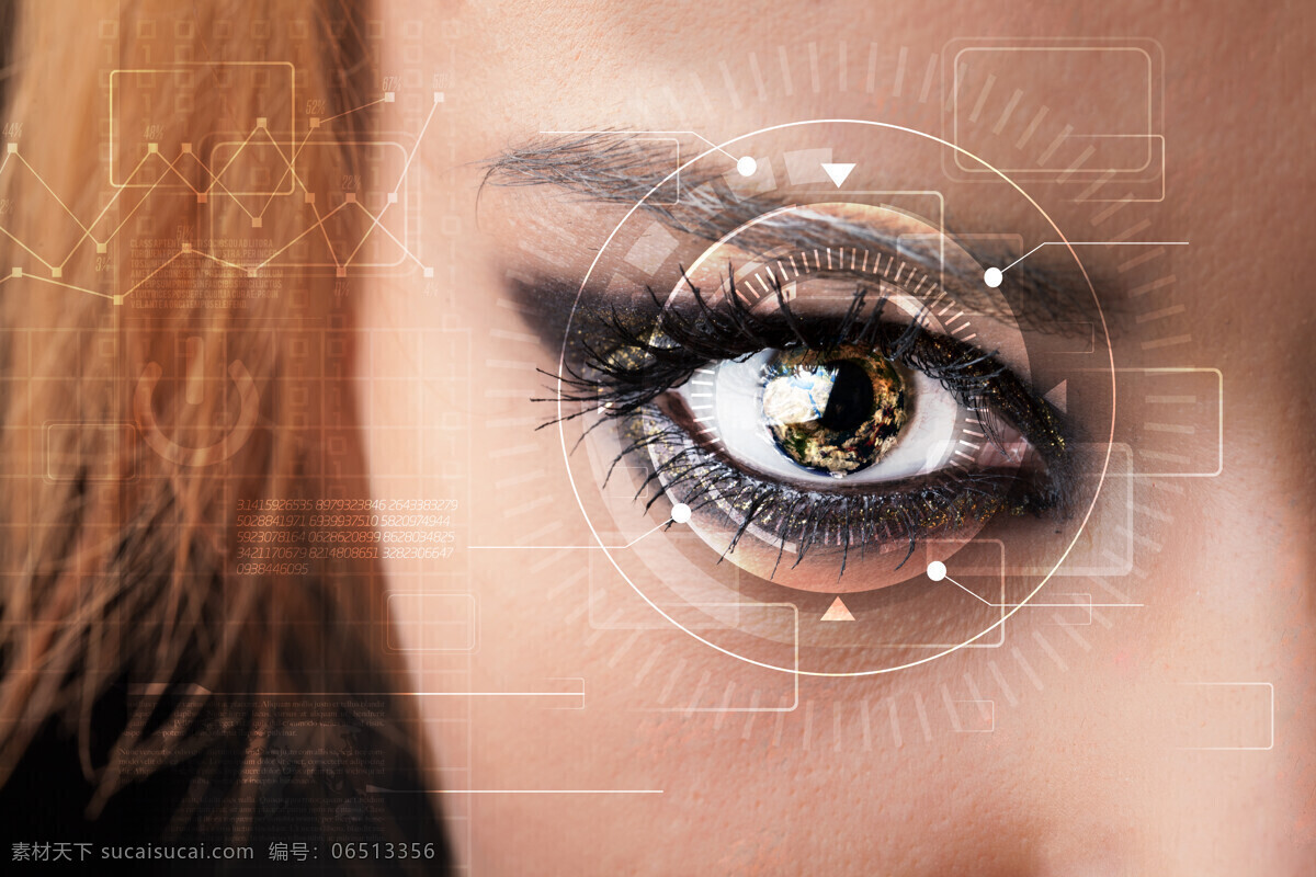 美女眼睛特写 科技信息 金融 未来 科技 美女模特 欧美女性 外国女人 科技眼睛 科技美女眼睛 现代科技 眼睛 科技图表眼睛 粉色