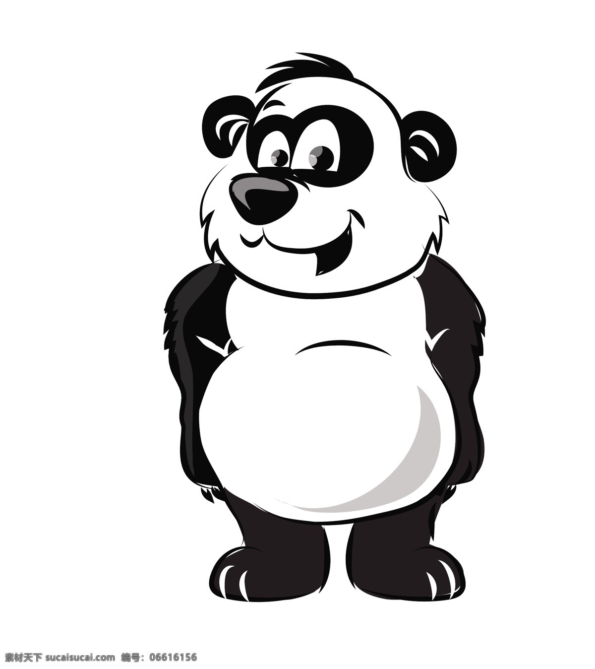 卡通 矢量 熊猫 动物 插画 卡通动物漫画 卡通形象 矢量人物 矢量素材 矢量动物