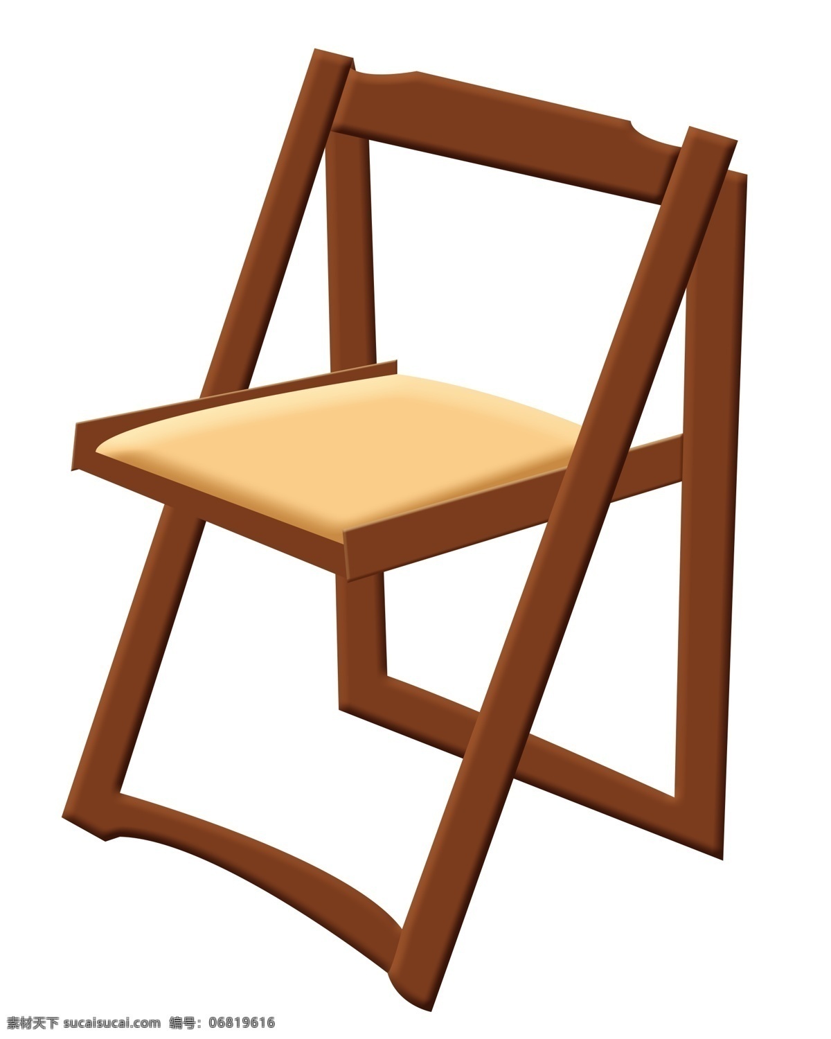 一把 红木 椅子 插画 复古椅子 红木椅子 木椅 简易红木椅子 家具 木椅子 木质 椅子插画