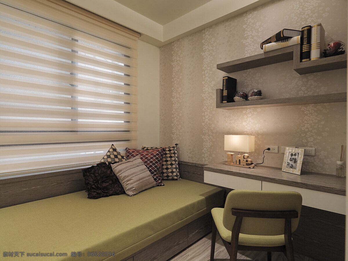 质朴 卧室 效果图 环保装修 黄色床 简单家具 简单装修 简洁装修 软装效果图 设计方案 设计施工图 装修设计