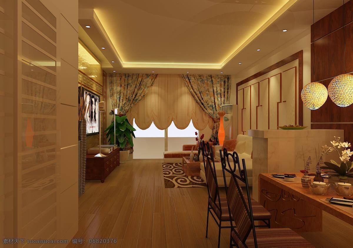 家居装饰 家装效果图 效果图 家装 室内设计 环境设计