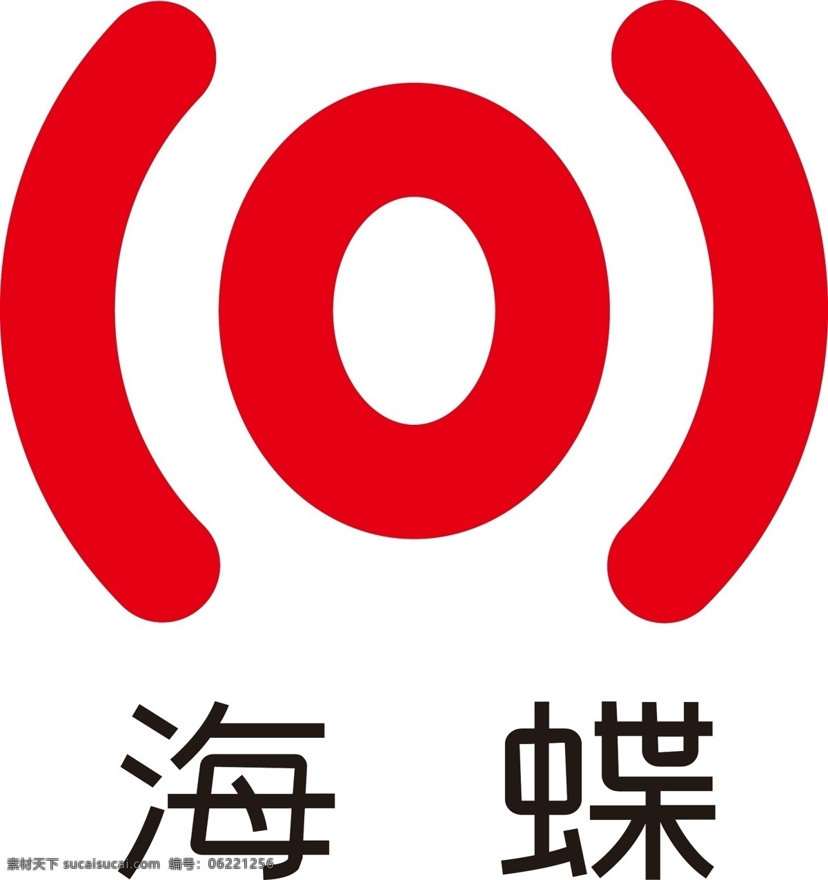海蝶 唱片 logo 海蝶唱片 红色 出版 薛之谦 许嵩 音乐 歌曲 制作 标志图标 企业 标志