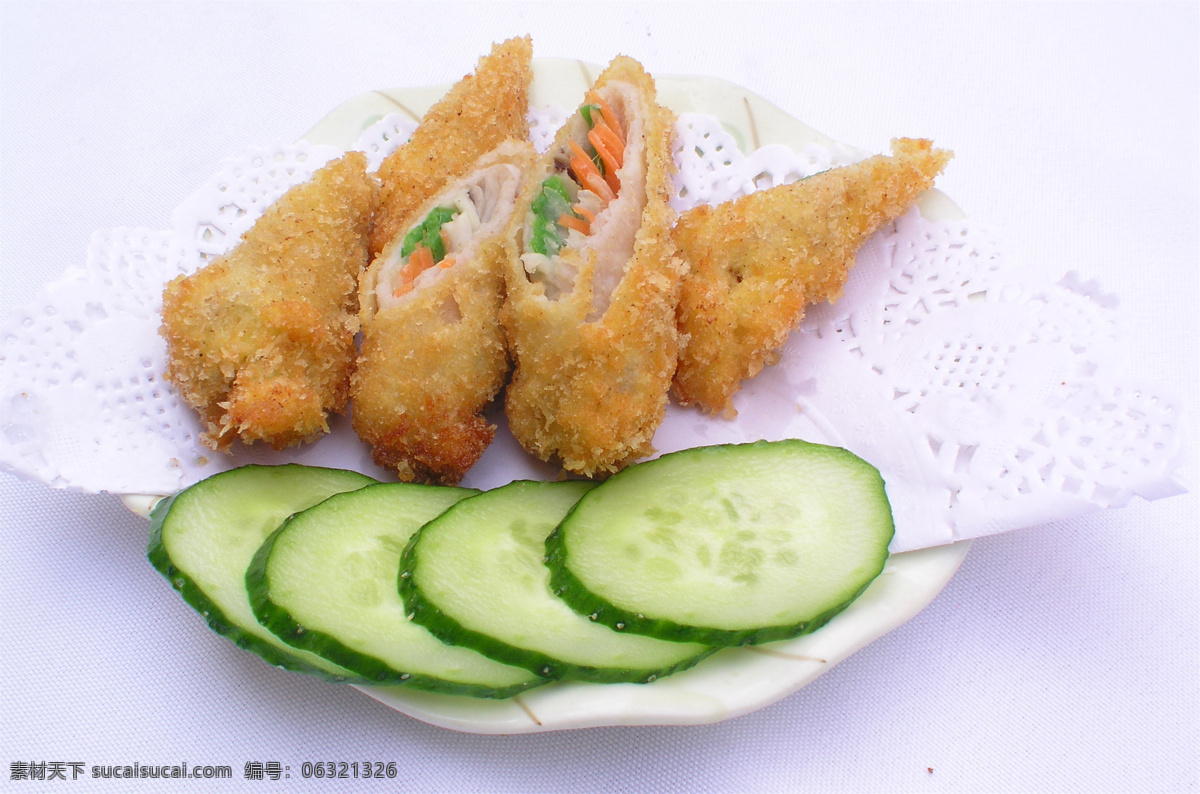 猪肉蔬菜卷 美食 传统美食 餐饮美食 高清菜谱用图