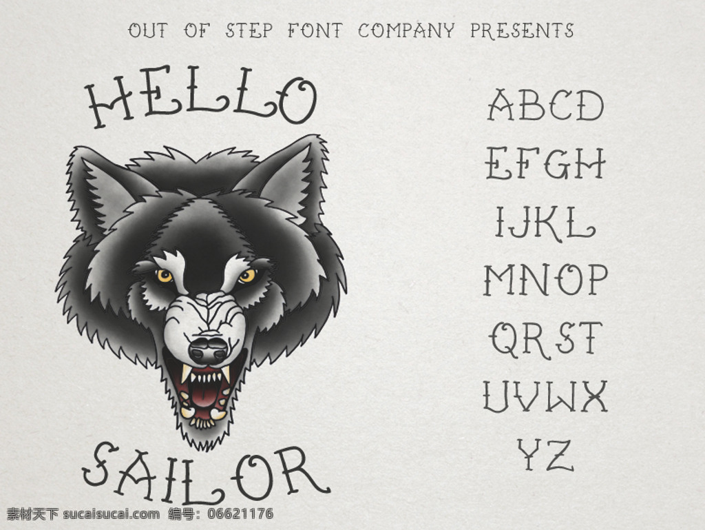 水手的字体 adobe postscript ttf 字体 你好水手 失步字体公司 你好水手定期 hellosailor truetype opentype 后记 eot 光学传递函数 psd源文件 艺术字