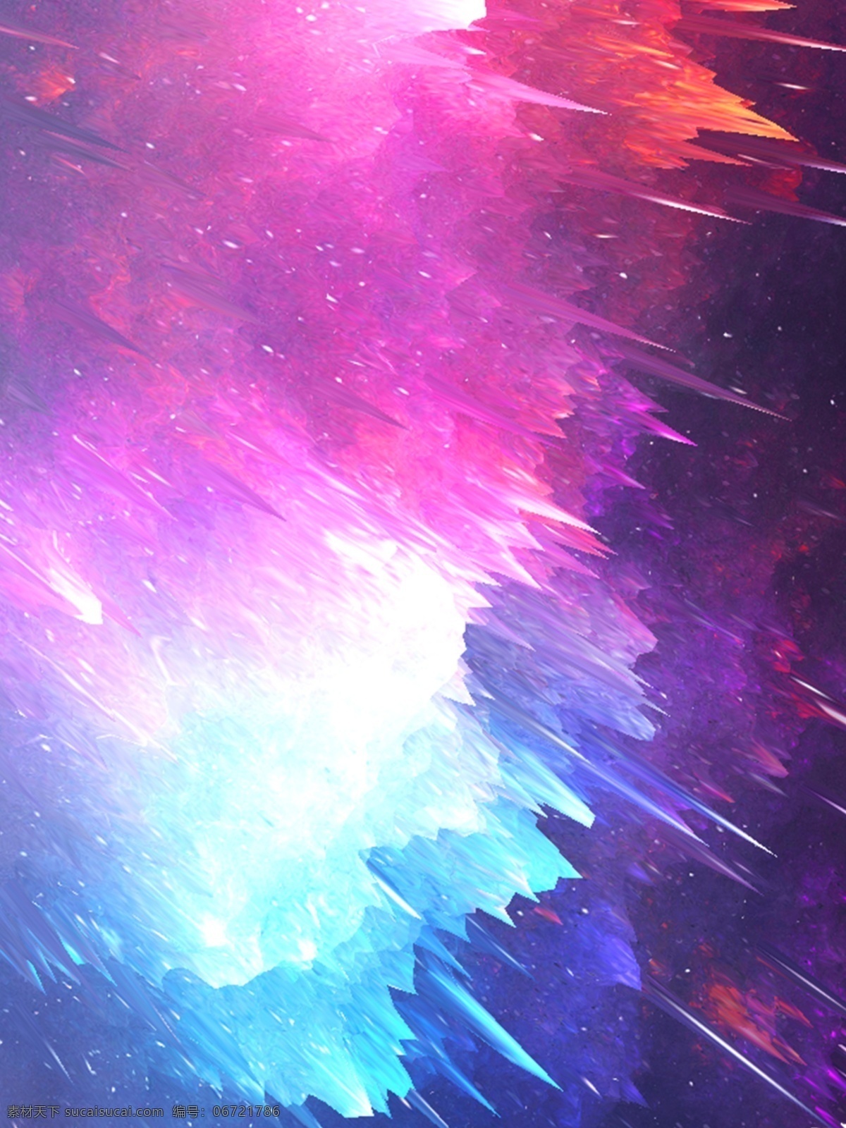 原创 3d 幻想 红蓝 渐变 星空 背景 3d背景 质感背景 星空背景 渐变背景 3d凸起 幻想之光