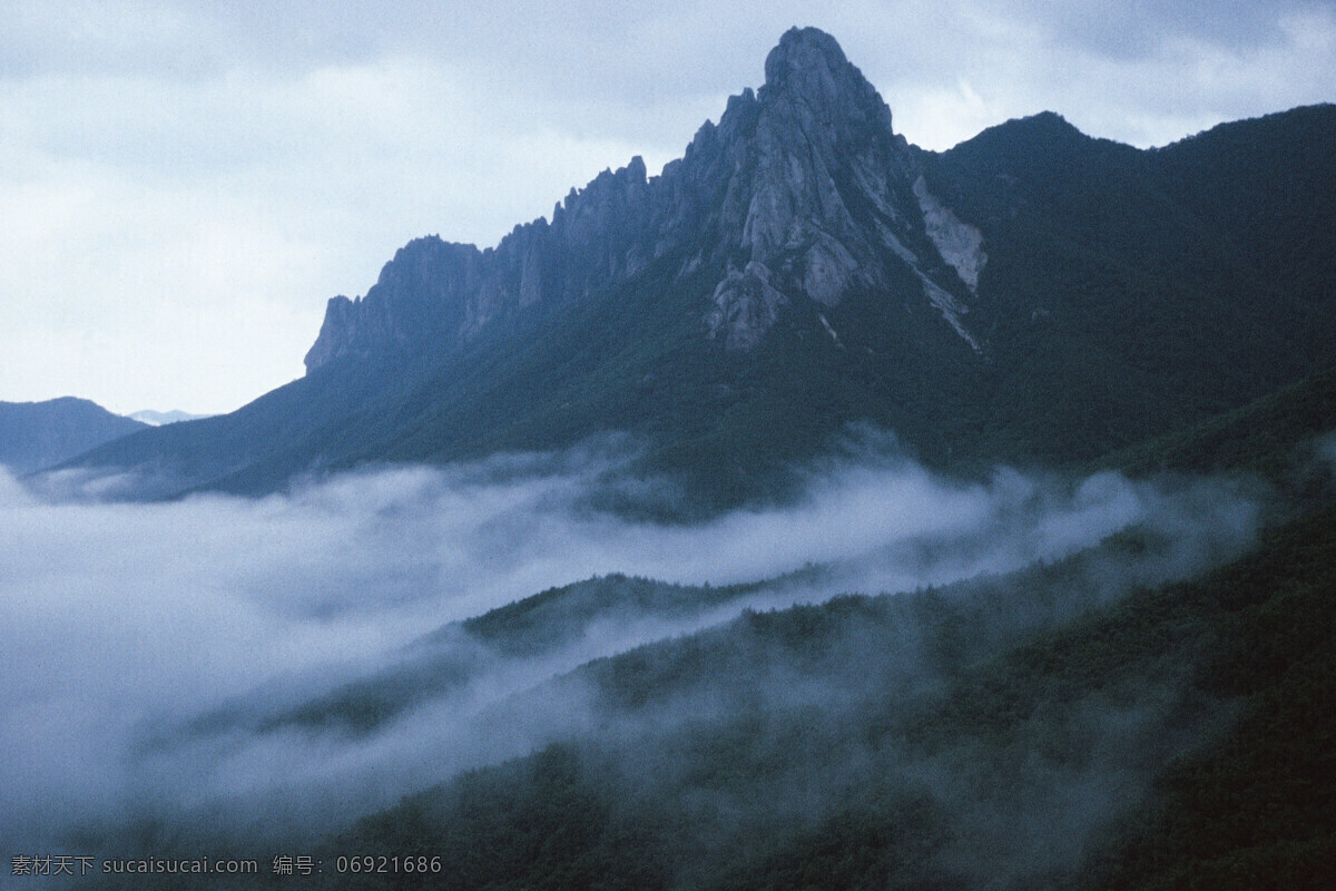 风景免费下载 风景 剪影 山水 自然 装饰素材 山水风景画