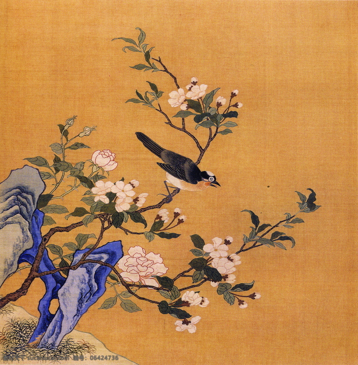 古画 花鸟 白描 工笔 古画花鸟 国画 绘画 水墨 文化艺术 艺术 中国画 装饰