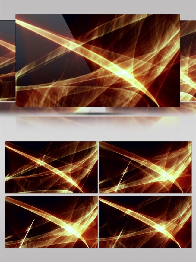 橙色 温暖 光线 高清 视频 动态视频素材 科技感 视频素材 温暖橙色