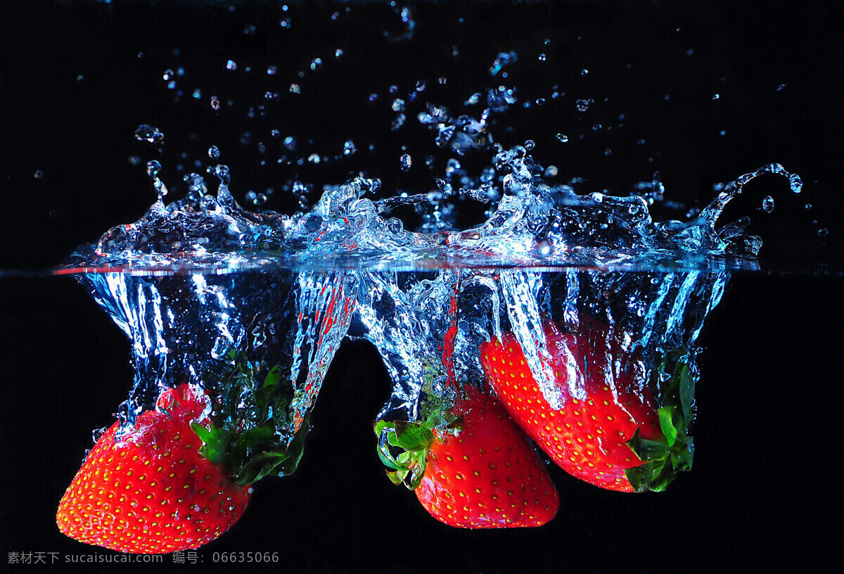 水果 草莓 梅子 篮子 红草莓 生物世界