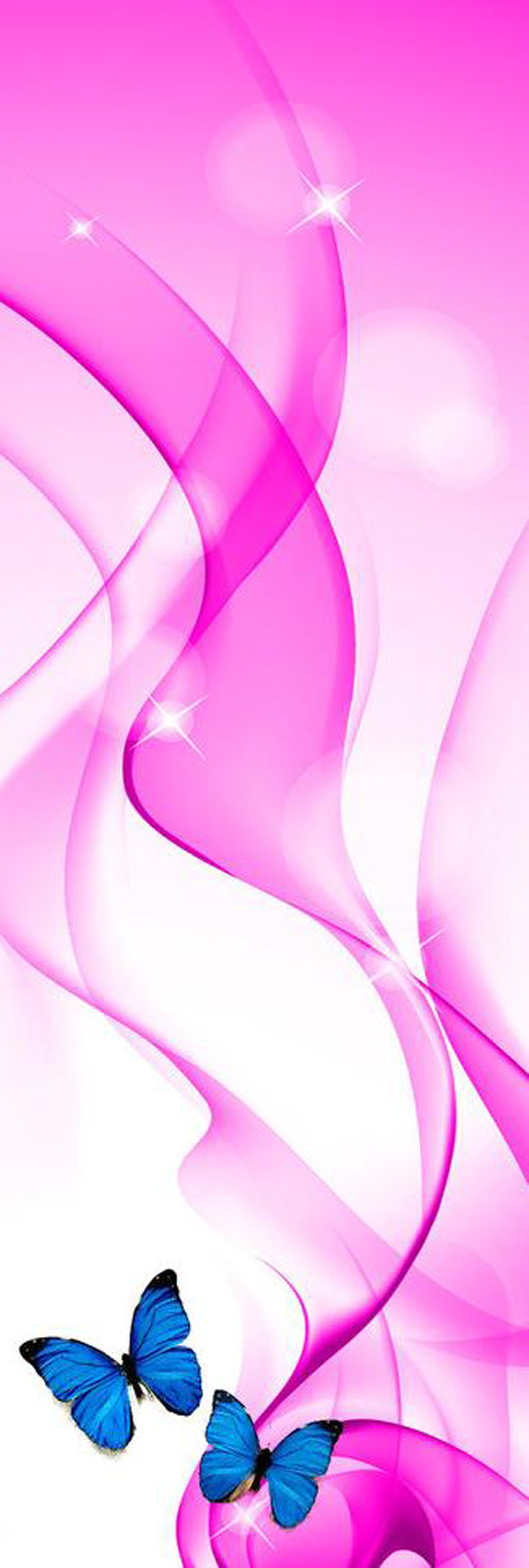 紫色 花纹 美容 宣传单 背景