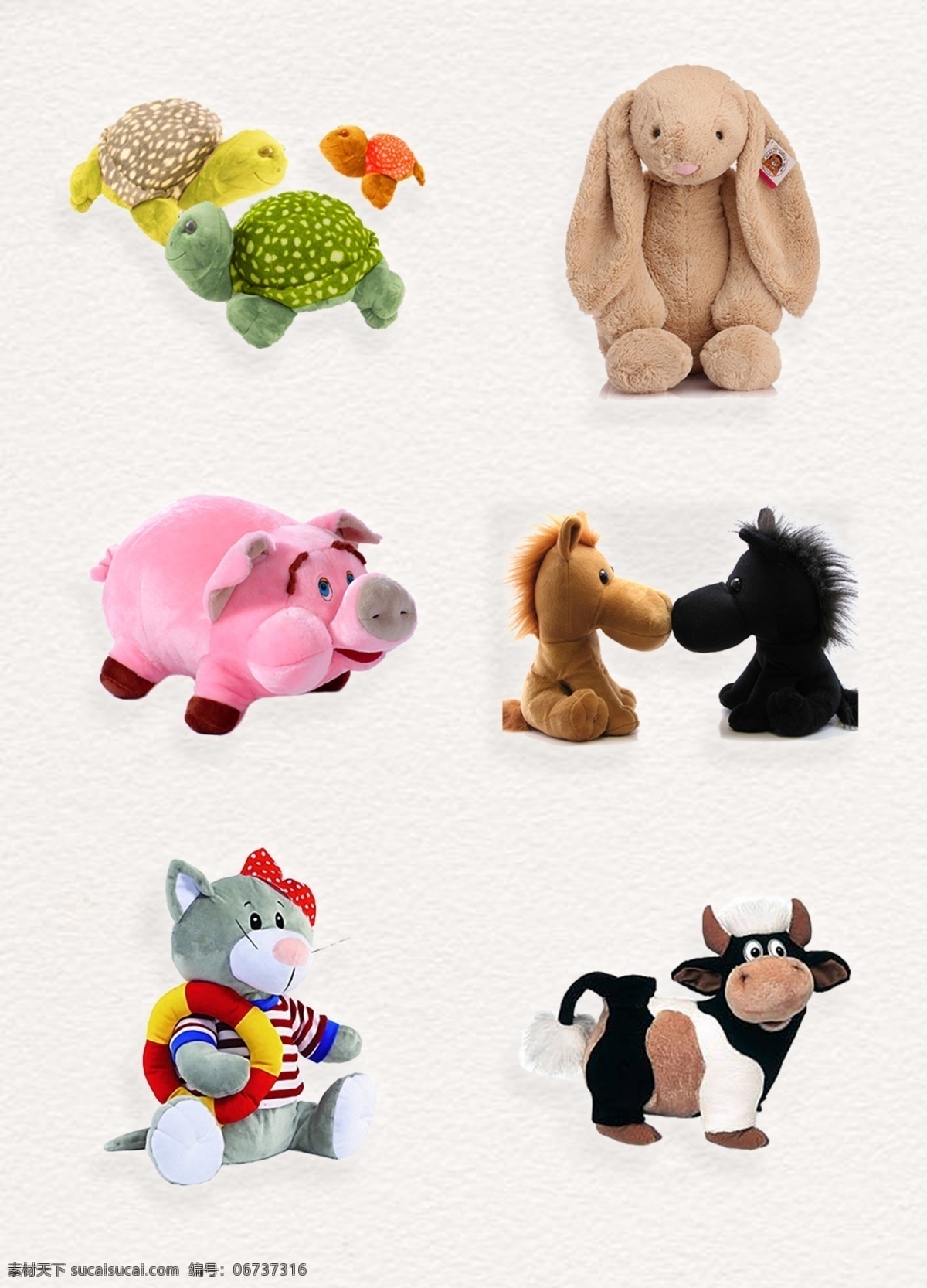 公仔 玩具 抱枕 产品 实物 静物 布偶 趴趴猪 小牛玩偶 兔子玩偶 产品实物