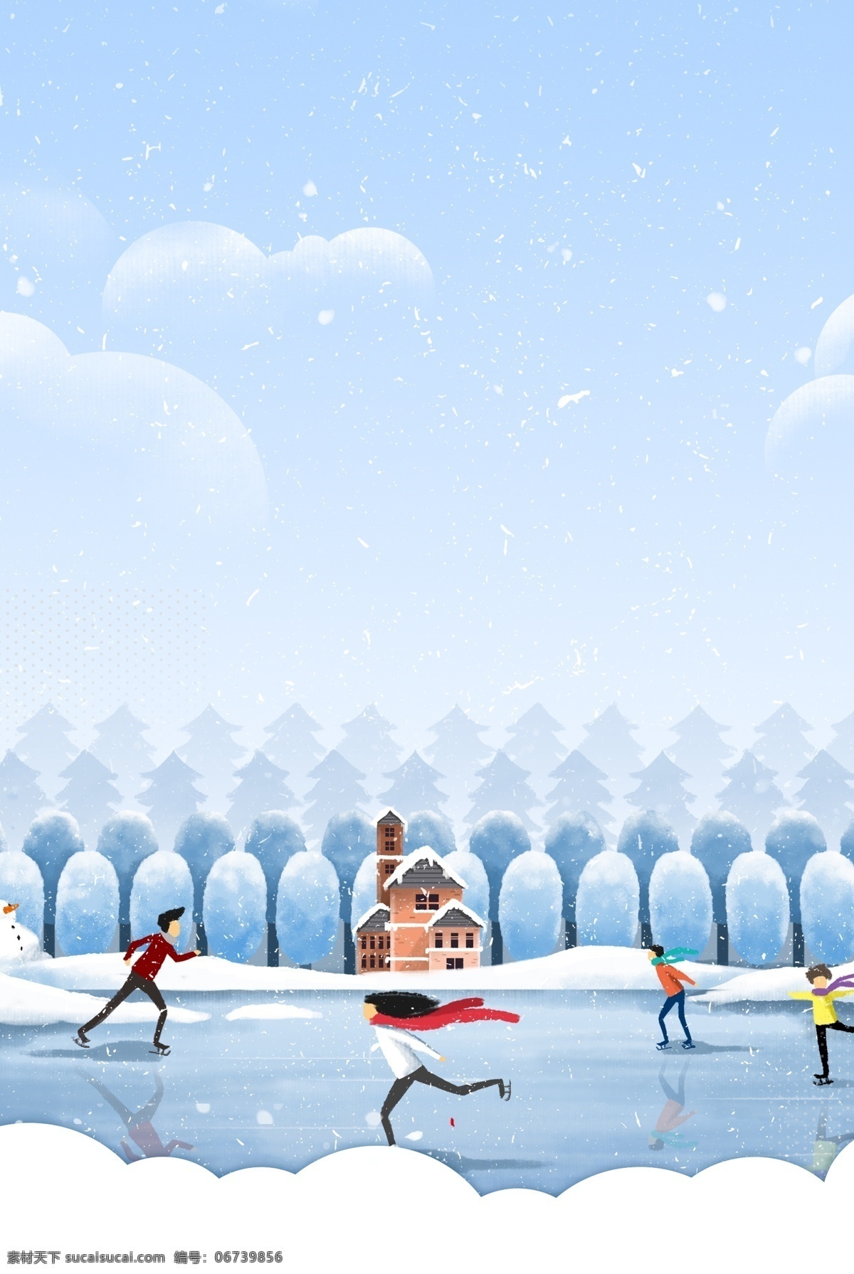 激情 滑雪 挑战 自我 背景 冬季 清新背景 背景图 清新 创意 雪地 白色 冬季背景 冬天 滑雪背景 彩绘背景 特邀背景 促销背景 滑雪场