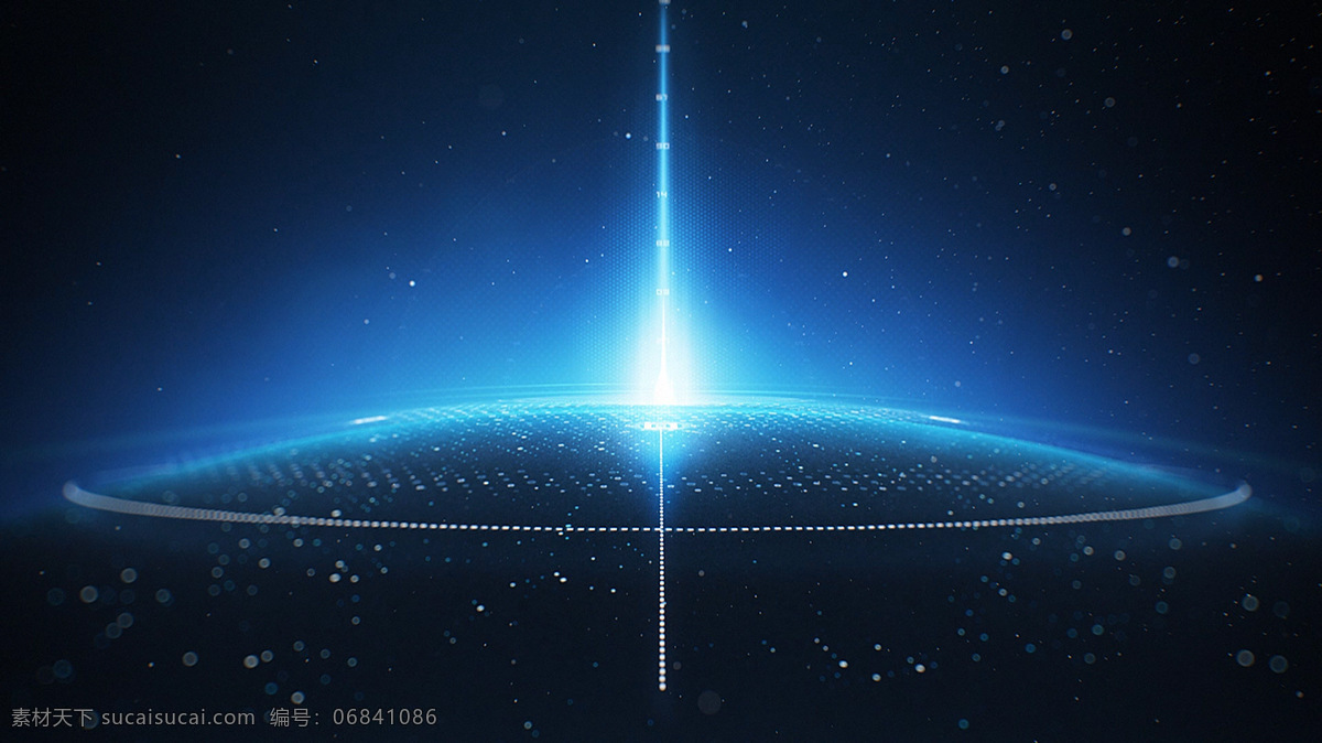 大气 光线 宇宙 背景 科幻 蓝色 海报 广告
