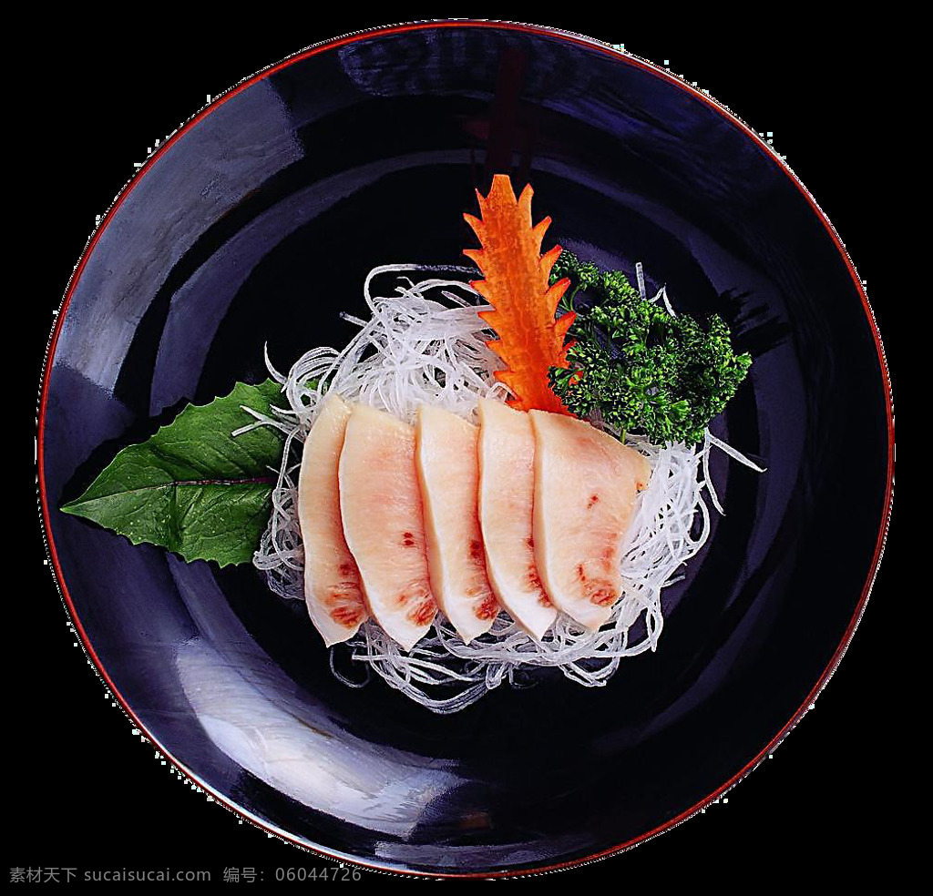 精致 肉类 日式 料理 美食 产品 实物 产品实物 黑色盘子 日式料理 日式美食