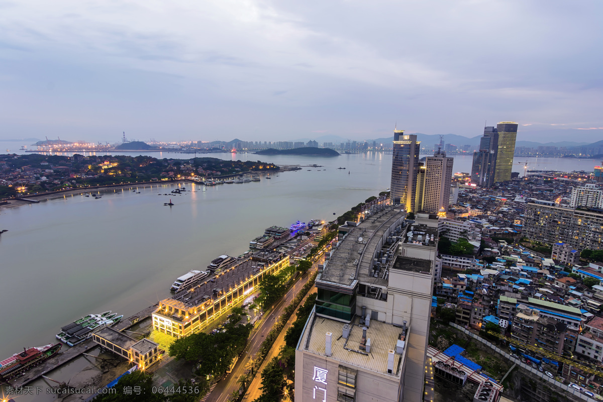 厦门第一码头 厦门 第一码头 黄昏 高楼 建州 建筑园林 建筑摄影