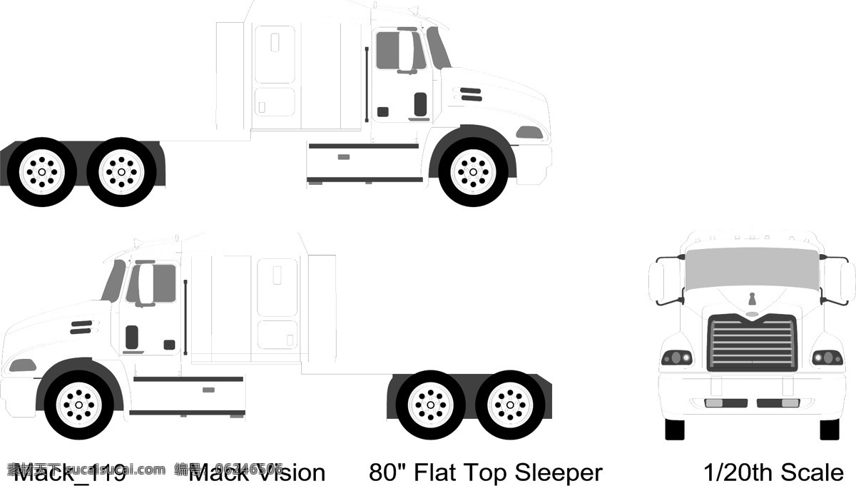 汽车 卡车 向量 矢量图 现代科技