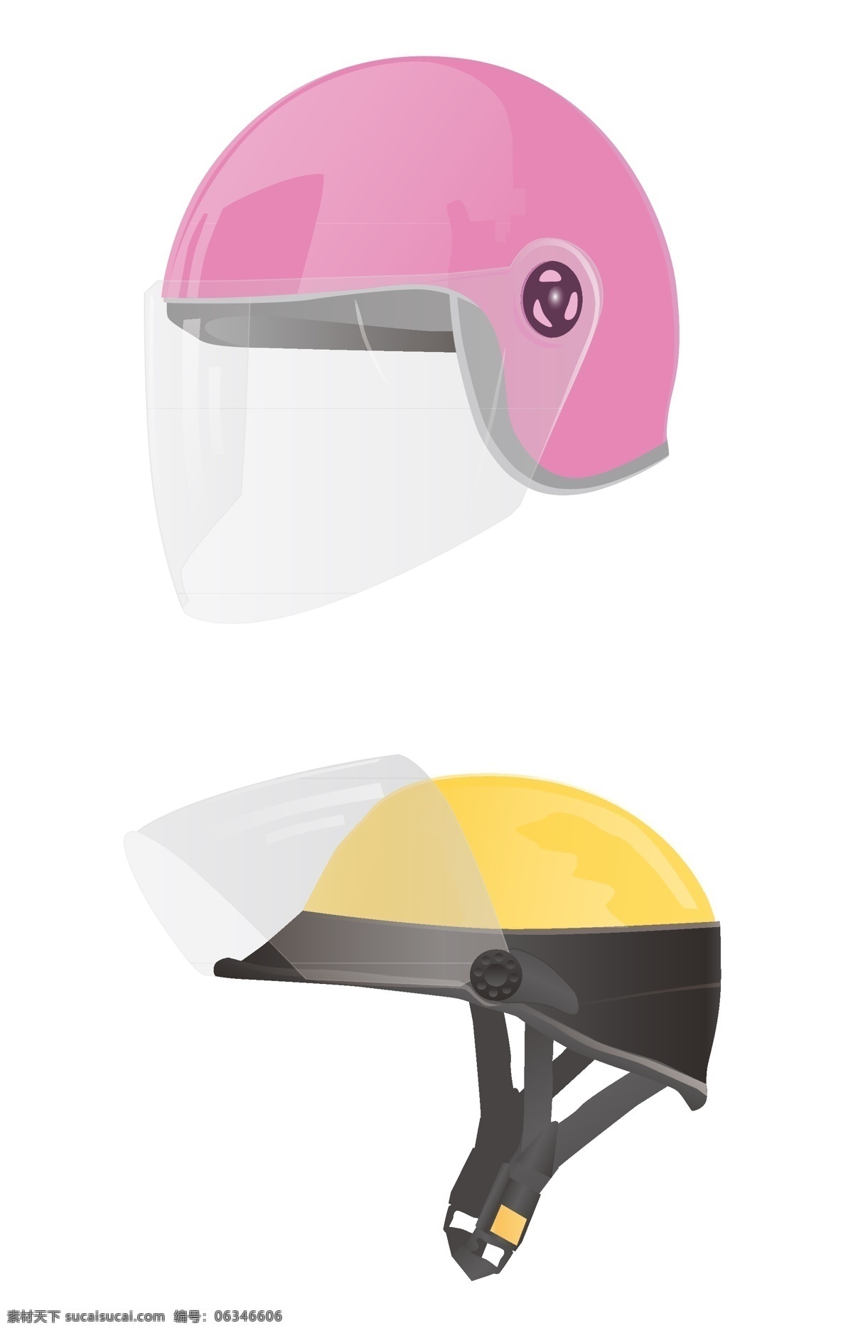 矢量头盔 电动车头盔 头盔 头盔设计 卡通 卡通设计