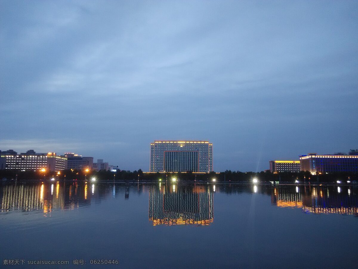 洛阳政府 洛阳 广场 喷泉 政府 夜景 建筑园林 建筑摄影