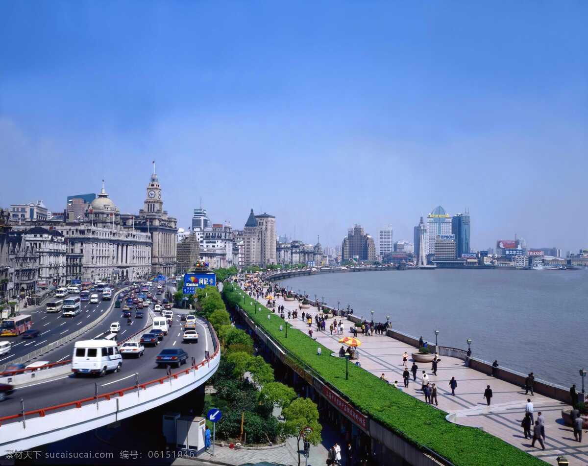 上海 外滩 一景 国内旅游 海滩 旅游摄影 码头 摄影图库 上海外滩一景 立交 上海城市风景 psd源文件