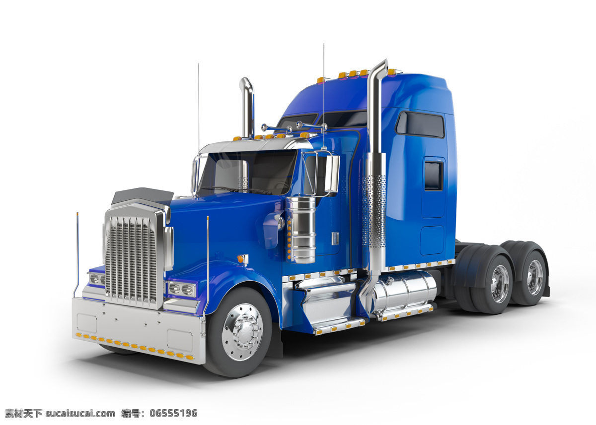 蓝色 卡车 卡车设计 卡车模型 货车 3d汽车 汽车图片 现代科技