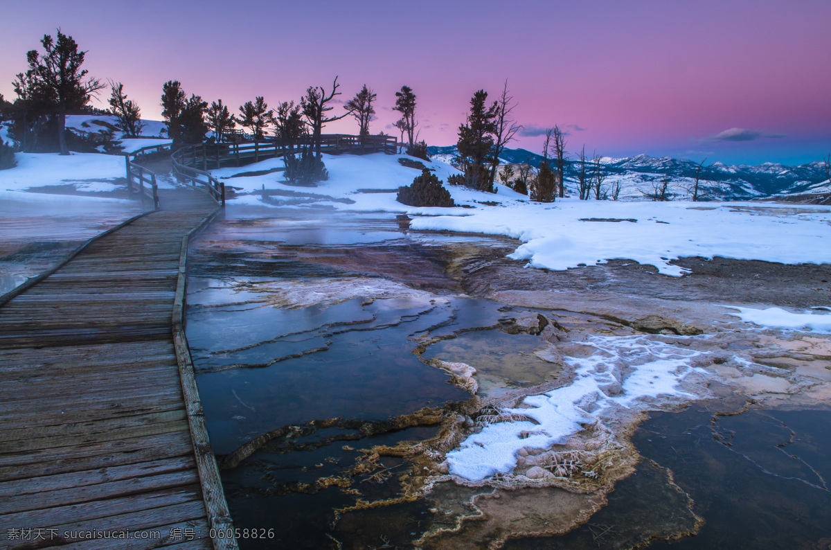 唯美 雪地 景色 雪地风景 树木自然风景 唯美风景 风景名胜 风景图片