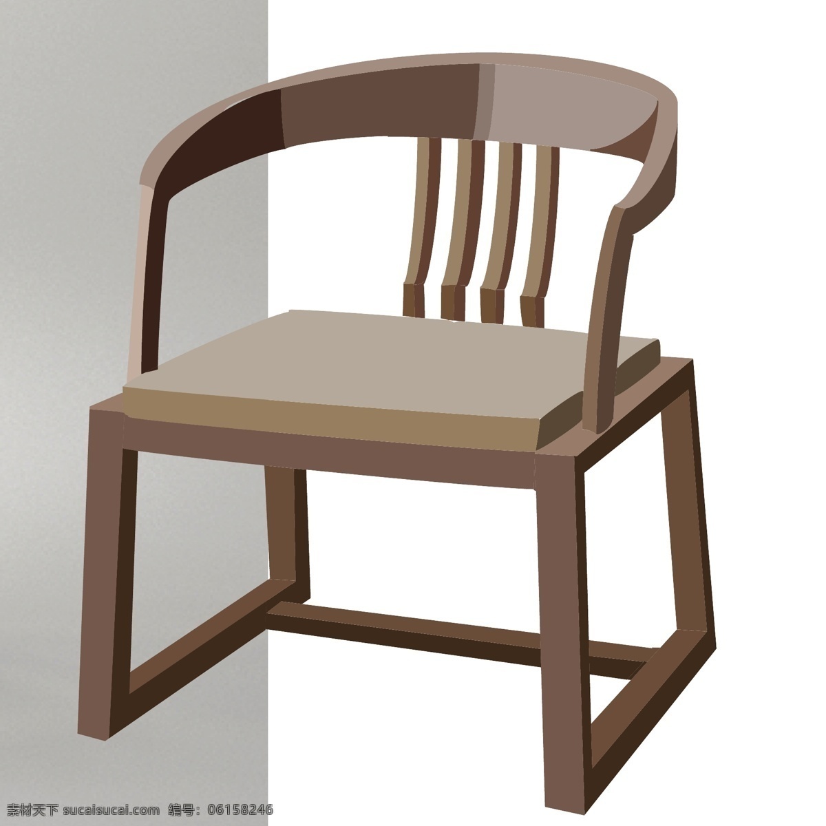 木头 家具 木椅 插画 椅子 木家具 木制桌椅 木头家具 传统家具 老式椅子 木材插画
