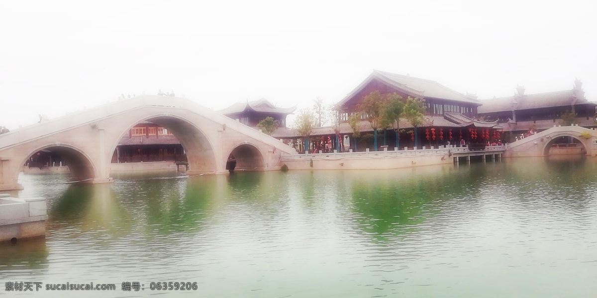中国 风 古风 拱桥 湖畔 建筑 中国风 仙境 建筑园林 建筑摄影
