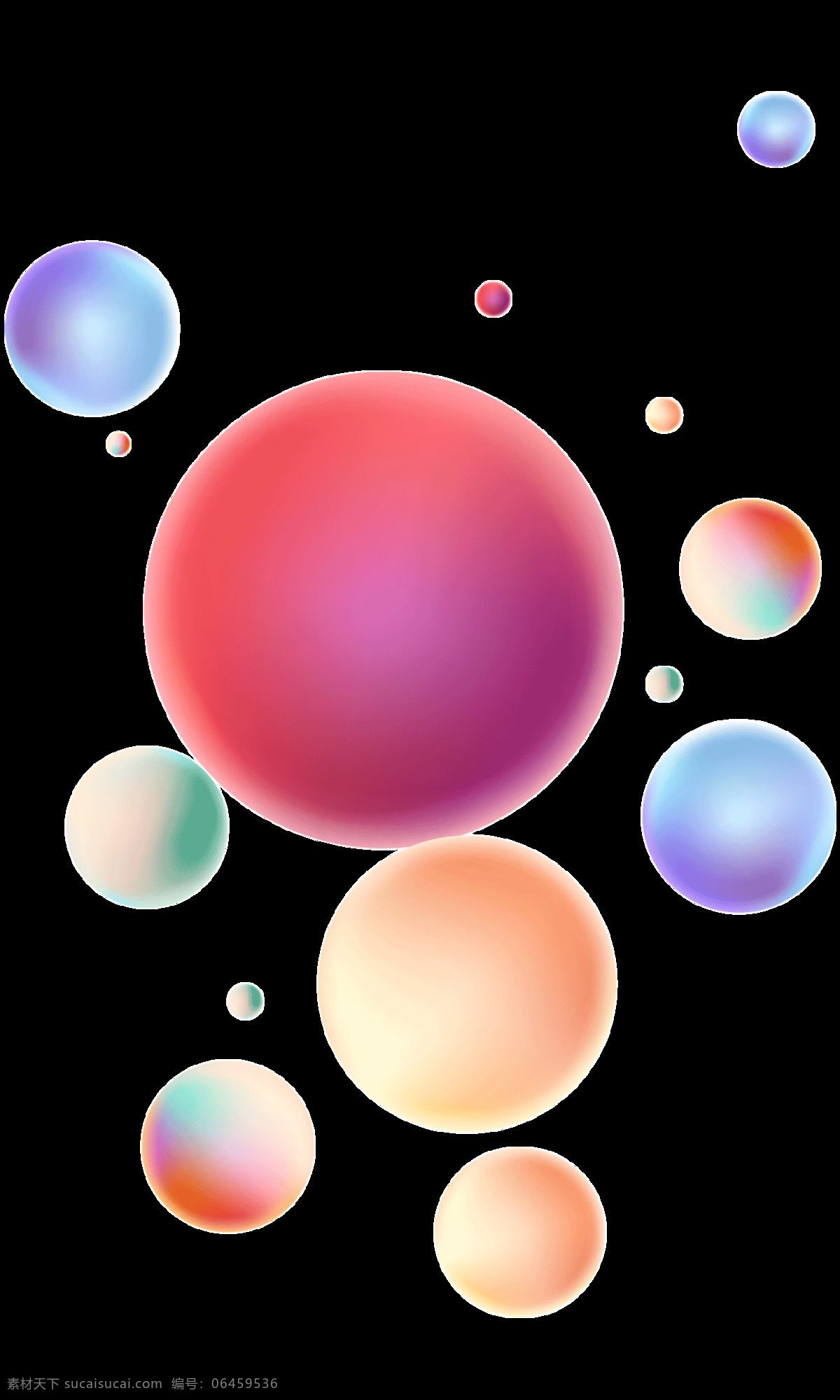 双十 节日 促销 氛围 漂浮 球 双十一 双11 泡泡 球球