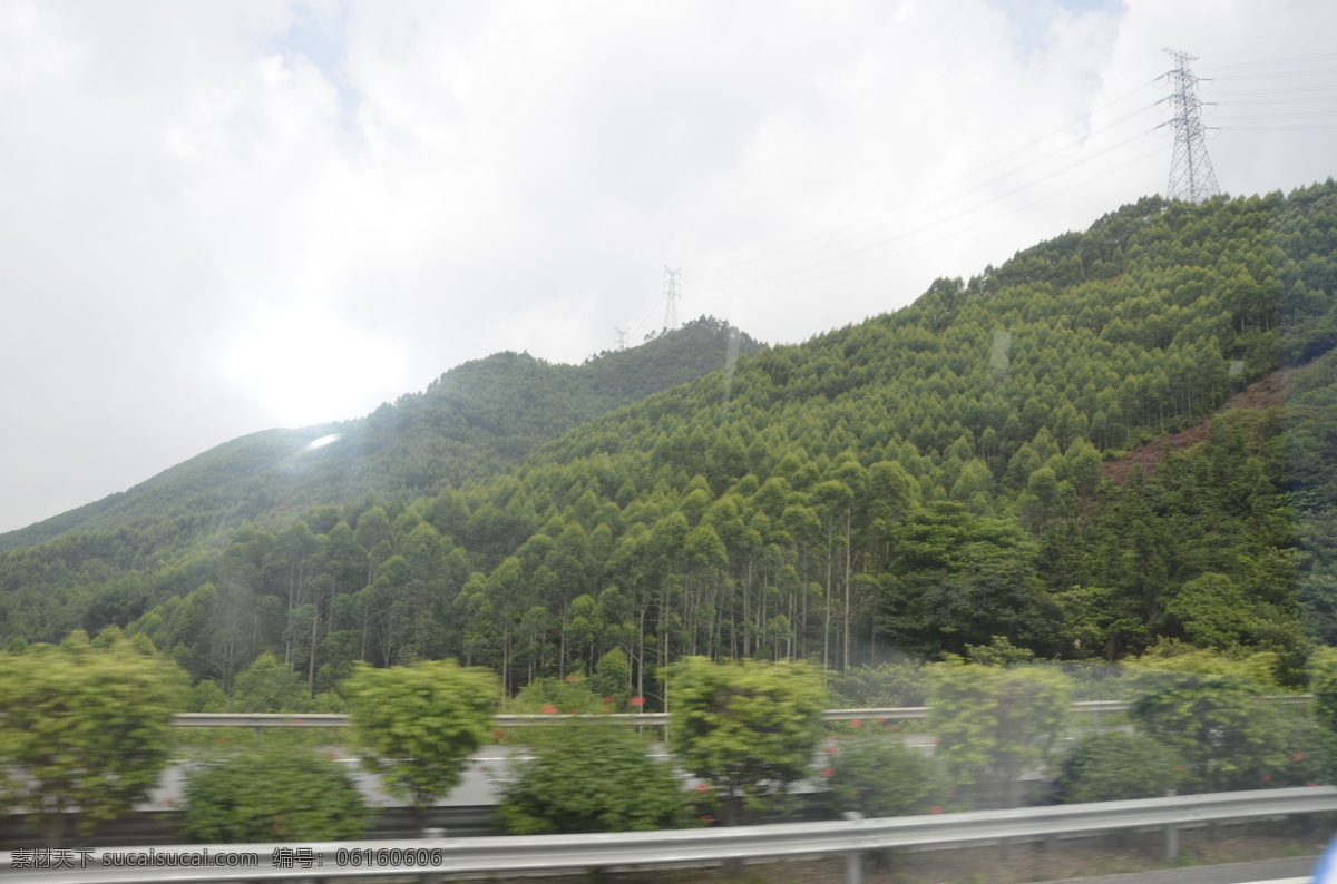 大山 天空 树 山 景点 绿色 陶瓷图片艺术 旅游摄影 国内旅游