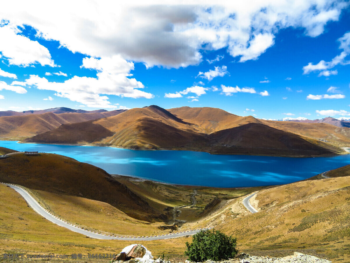 西藏 羊 卓雍 措 自然风光 高清 湖泊 风景 旅游摄影 自然风景