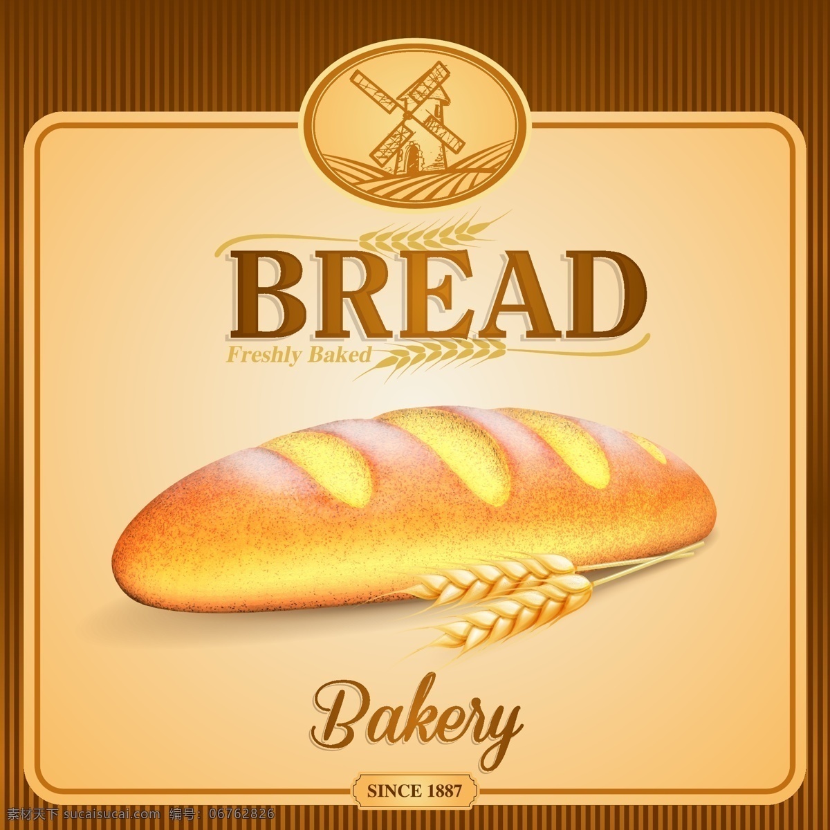 美味 全麦 面包 广告 矢量 厨师 海报 广告面包 全麦面包 荞麦面包 烘烤面包 食物面包 主题怀旧 背景 餐饮美食 生活百科 矢量素材 白色