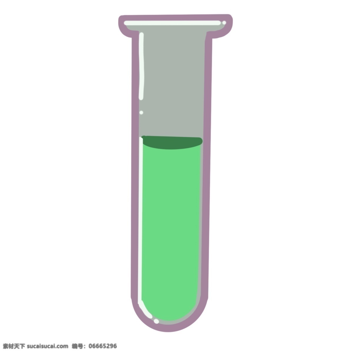 实验 工具 玻璃瓶 试管 液体 实验工具 可爱 卡通