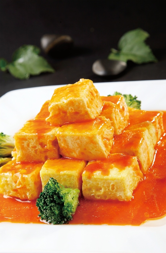 鲍 汁 一品 豆腐 鲍汁一品豆腐 美食 传统美食 餐饮美食 高清菜谱用图