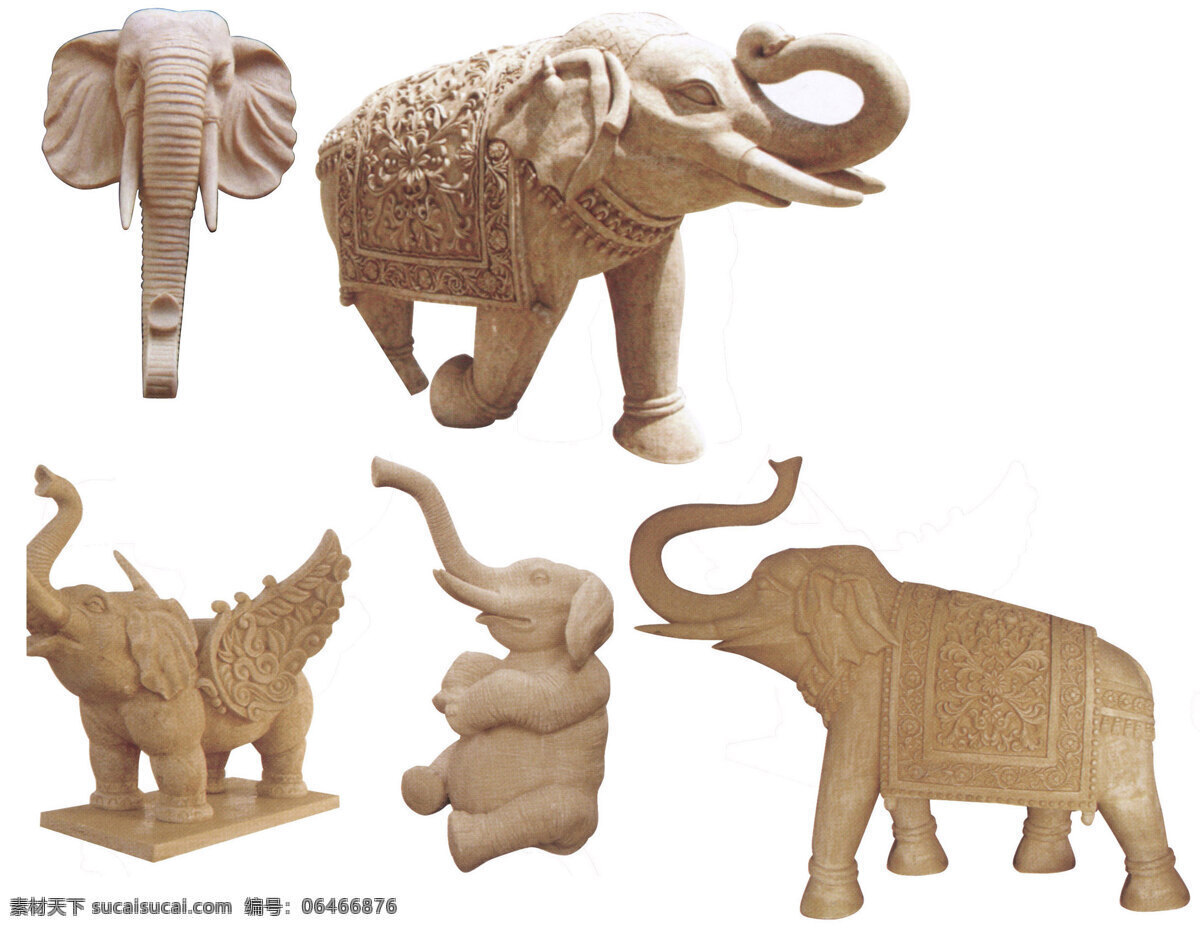 大象图片 惠安石雕 石雕工艺 石雕动物 石雕大象 石象 大象 惠安石雕系列 建筑园林 雕塑