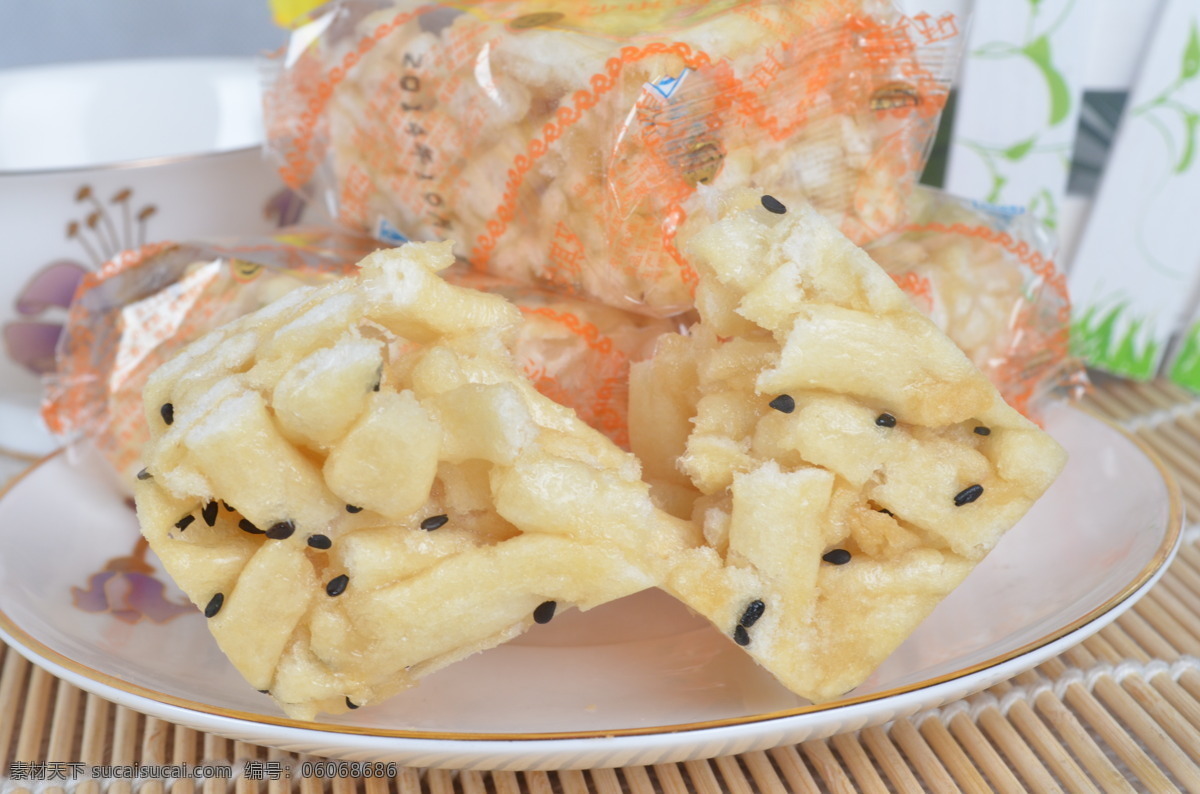 沙琪玛 黑芝麻 传统糕点 食品 高清 餐饮美食 传统美食