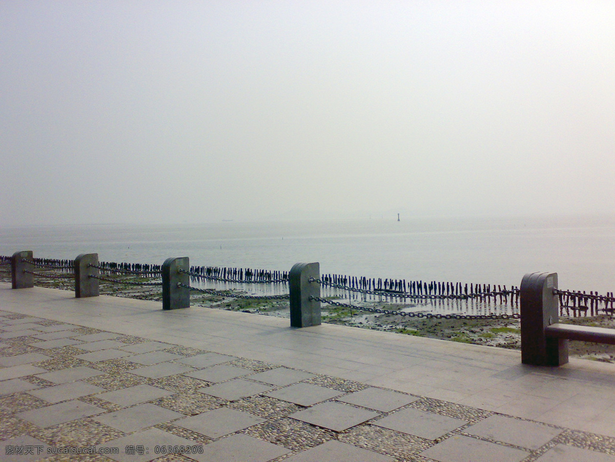 深圳 红树林 风景 高楼 共享 共享图片 海边 海水 护栏 摄影图片 天空 深圳红树林 远景
