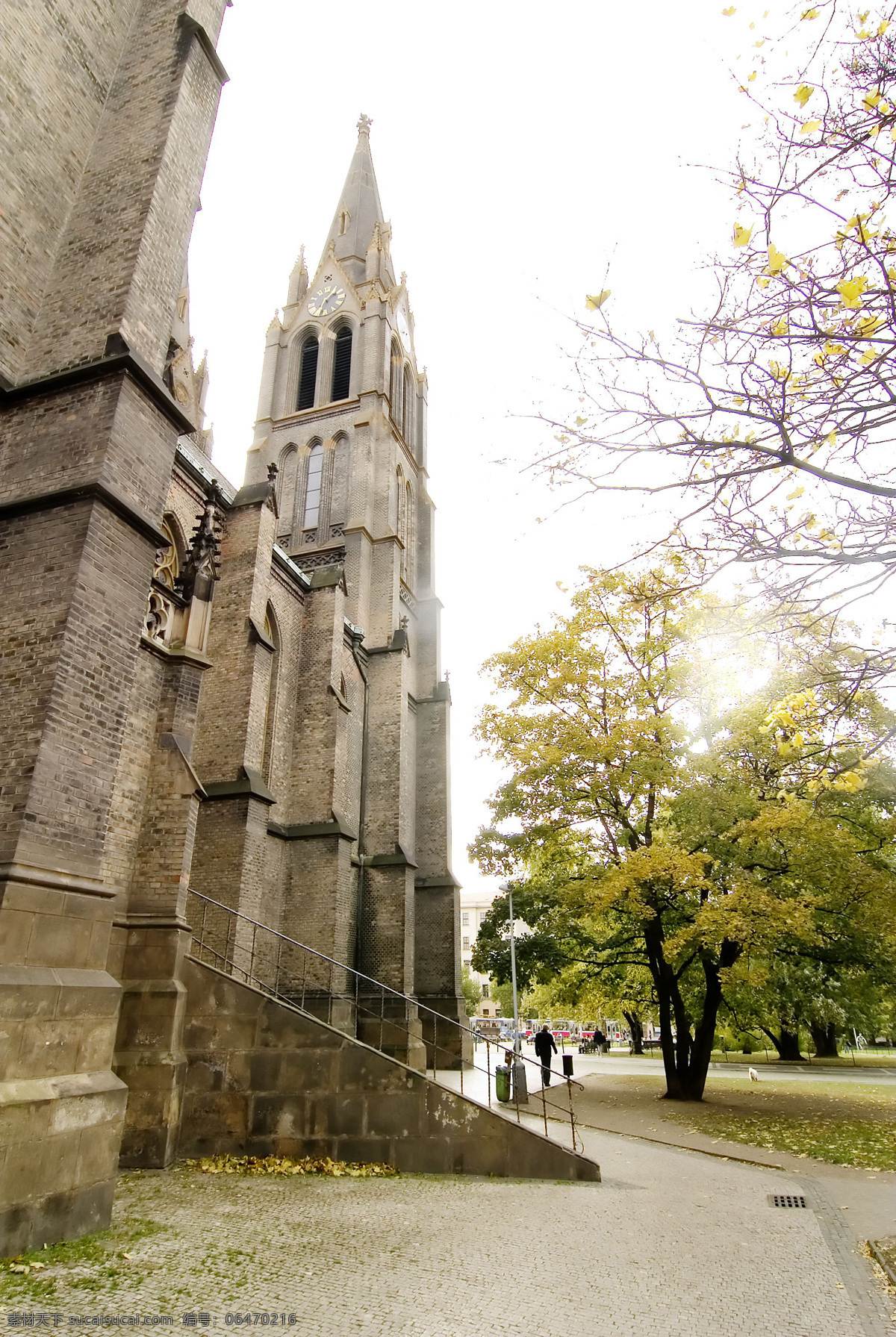 风景 风景画 国内旅游 红枫 旅游摄影 绿茵 欧式建筑 欧洲风情 欧洲 风情 秋天 小镇 装饰画 家居装饰素材 山水风景画