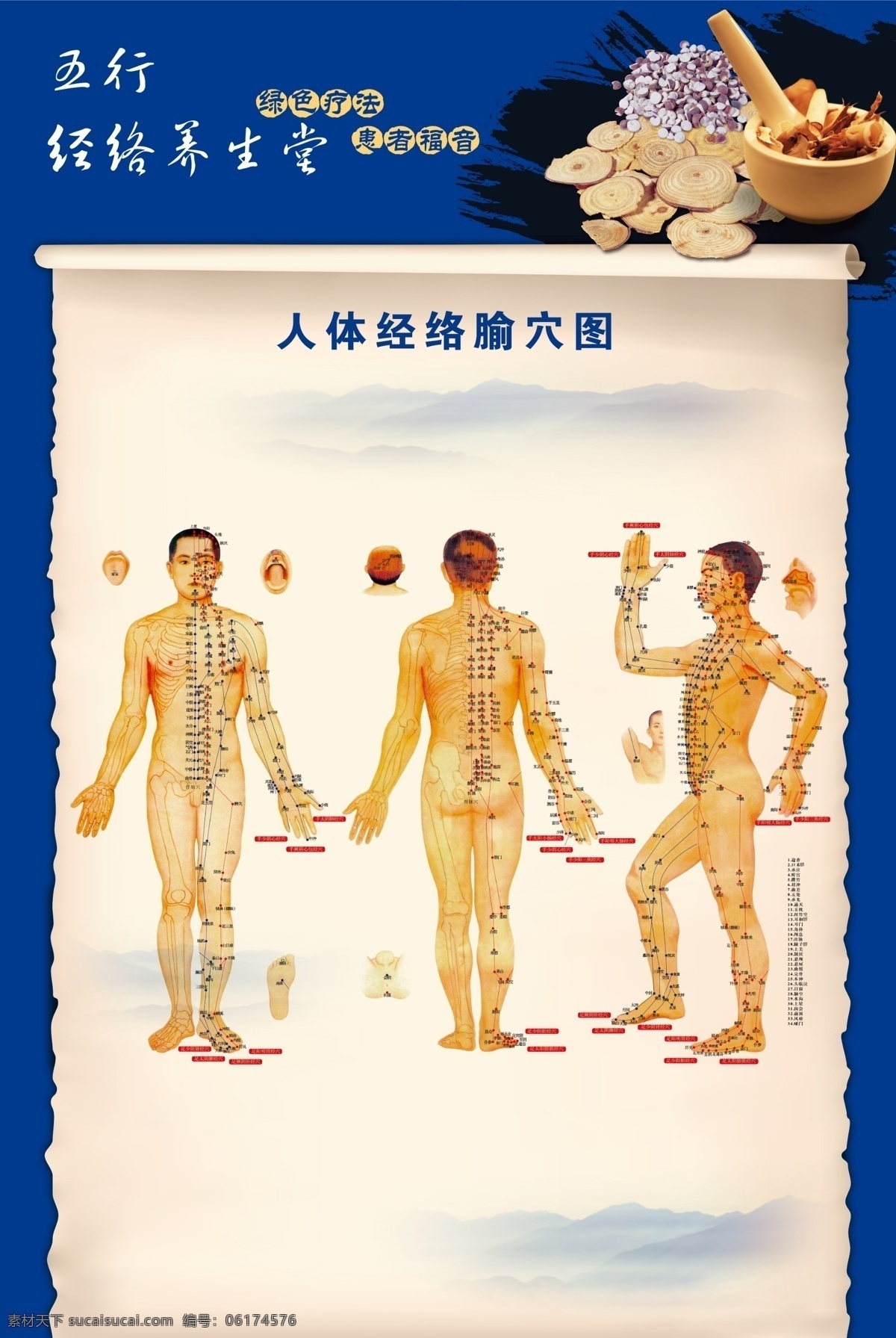 筋络图 穴位 经络图 五行筋络 五行图