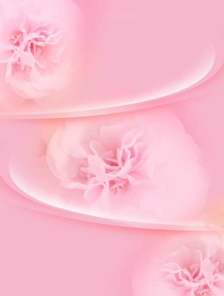 移门 玫瑰 移门玫瑰 花 移门图案 粉色背景 广告设计模板 源文件