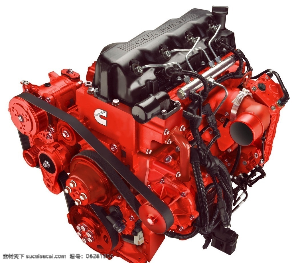 康明斯 柴油机 总成 发动机 柴油发动机 康明斯发动机 康明斯柴油机 增压器 涡轮增压器 工业生产 现代科技