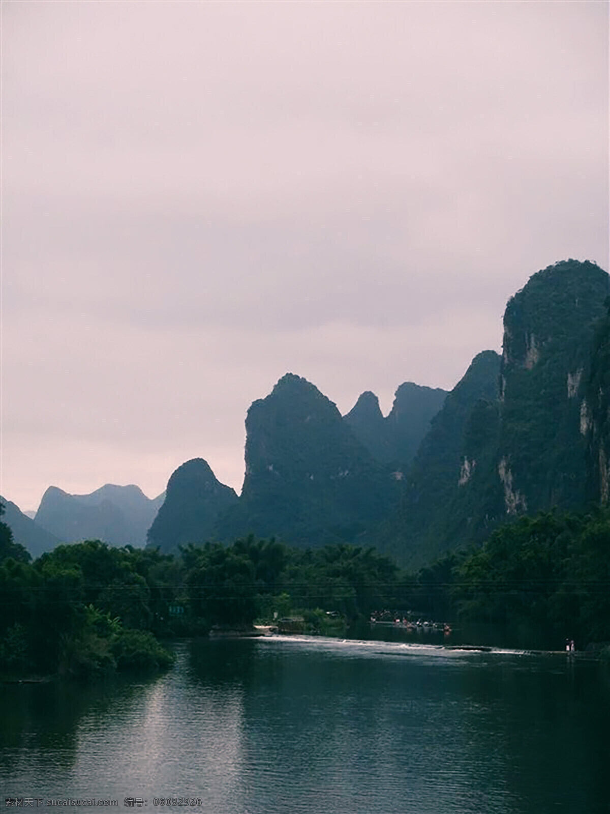 桂林山水 广西 桂林 山水 甲天下 青山 绿水 天空 山 旅游摄影 国内旅游