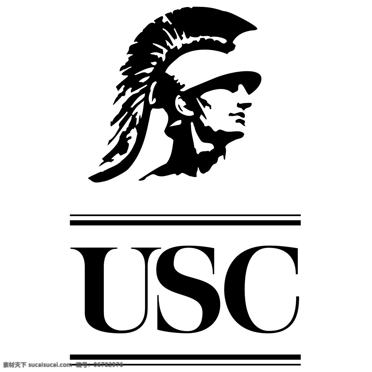 南加州 大学 自由 标志 标识 psd源文件 logo设计